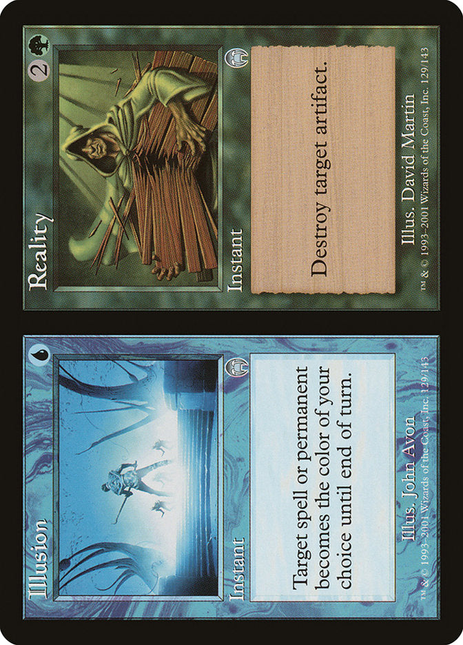 Illusion // Reality [Apocalypse] MTG Single Magic: The Gathering | Red Claw Gaming