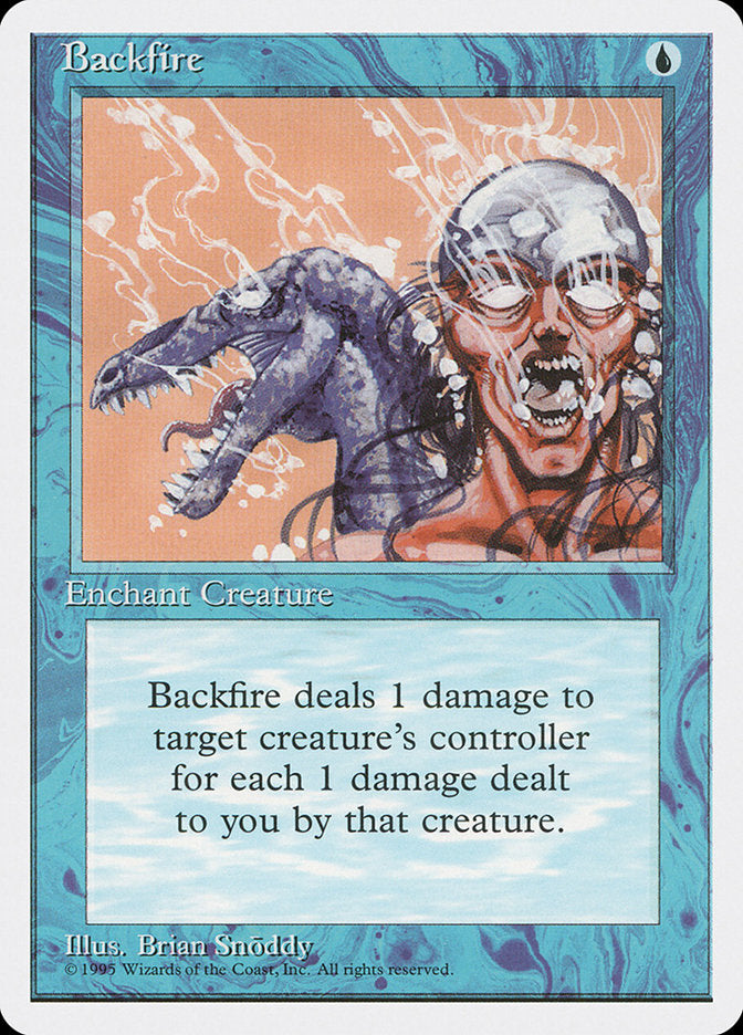 Backfire [Fourth Edition] MTG Single Magic: The Gathering | Red Claw Gaming