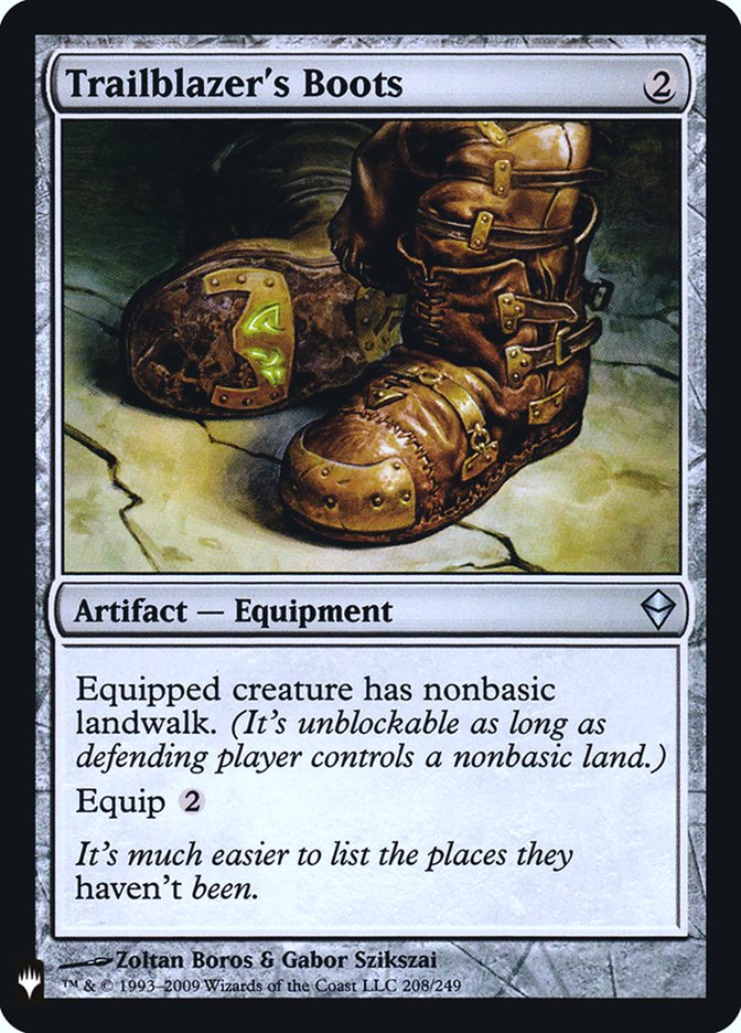 Trailblazer's Boots [Mystery Booster] MTG Single Magic: The Gathering | Red Claw Gaming