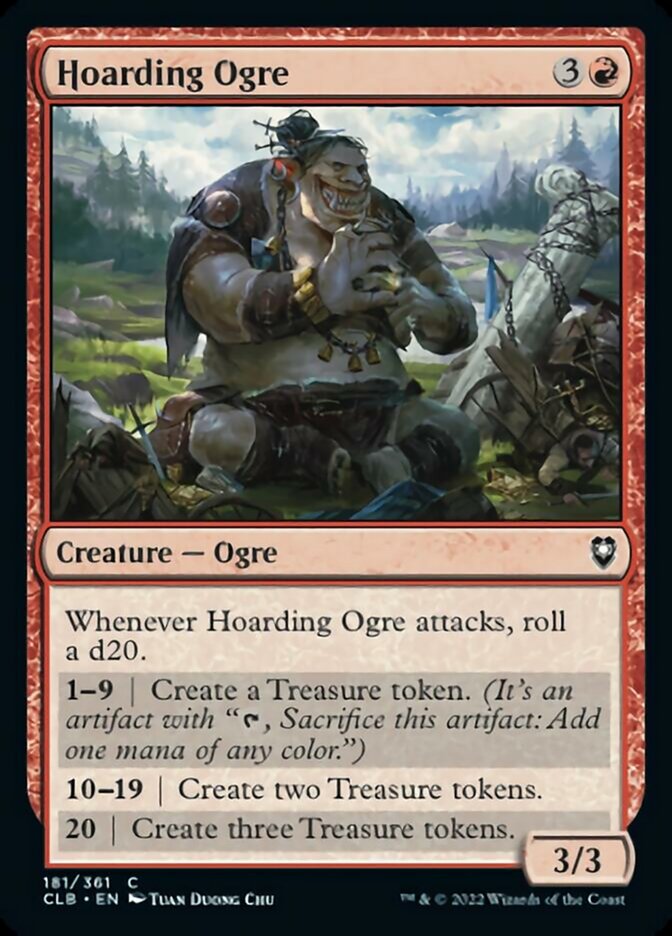 Hoarding Ogre [Commander Legends: Battle for Baldur's Gate] MTG Single Magic: The Gathering | Red Claw Gaming