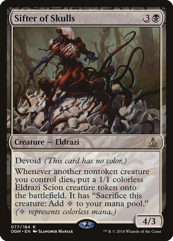 Sifter of Skulls [Oath of the Gatewatch] MTG Single Magic: The Gathering | Red Claw Gaming