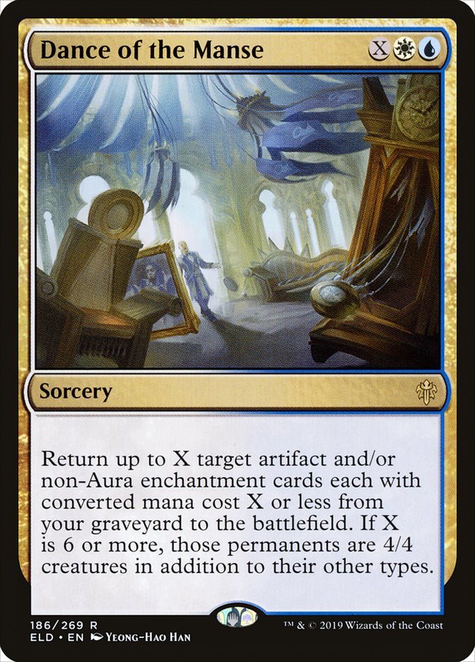 Dance of the Manse [Throne of Eldraine] MTG Single Magic: The Gathering | Red Claw Gaming