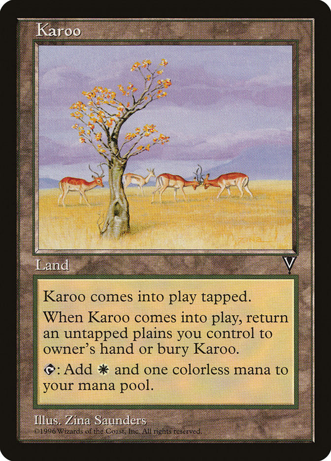Karoo [Visions] MTG Single Magic: The Gathering | Red Claw Gaming