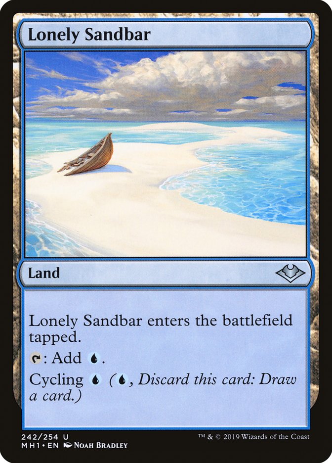 Lonely Sandbar [Modern Horizons] MTG Single Magic: The Gathering    | Red Claw Gaming