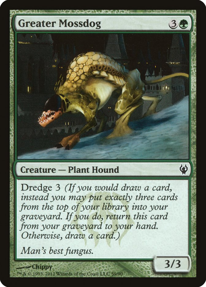 Greater Mossdog [Duel Decks: Izzet vs. Golgari] MTG Single Magic: The Gathering | Red Claw Gaming