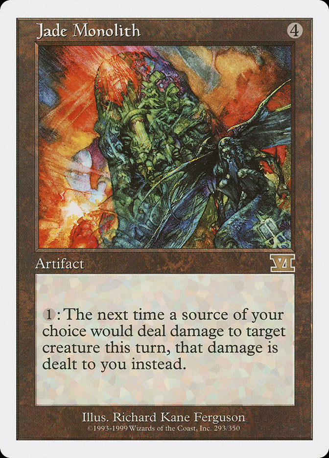 Jade Monolith [Classic Sixth Edition] MTG Single Magic: The Gathering | Red Claw Gaming