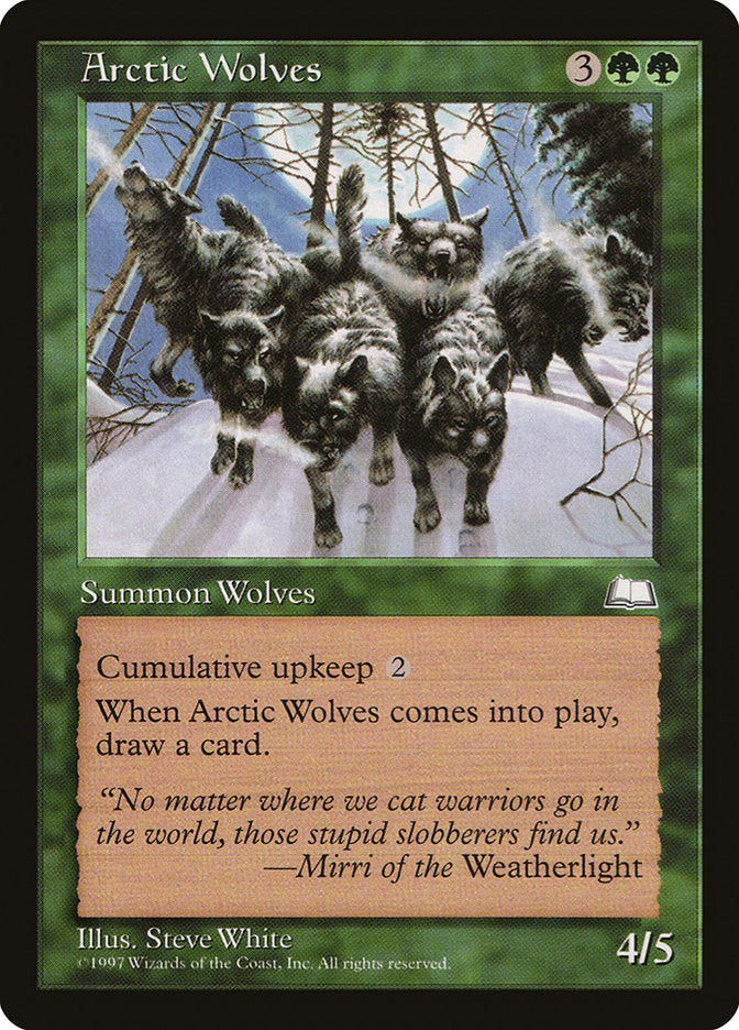 Arctic Wolves [Weatherlight] MTG Single Magic: The Gathering | Red Claw Gaming