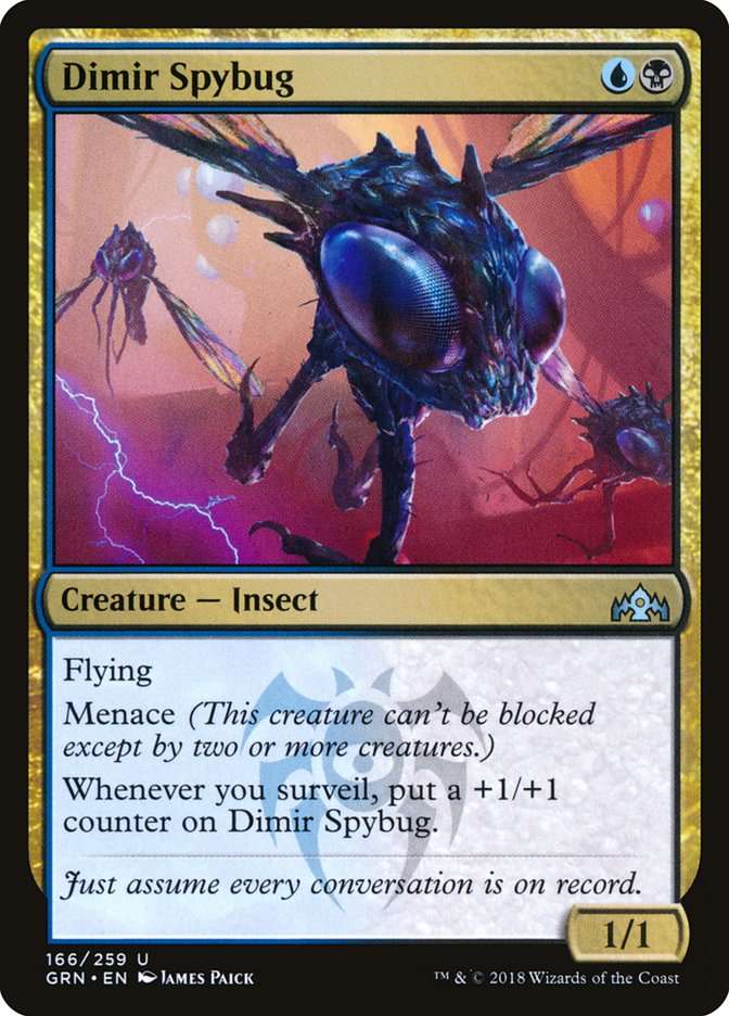 Dimir Spybug [Guilds of Ravnica] MTG Single Magic: The Gathering | Red Claw Gaming