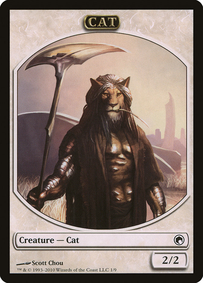 Cat Token [Scars of Mirrodin Tokens] MTG Single Magic: The Gathering | Red Claw Gaming