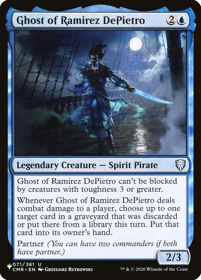 Ghost of Ramirez DePietro [The List] MTG Single Magic: The Gathering | Red Claw Gaming