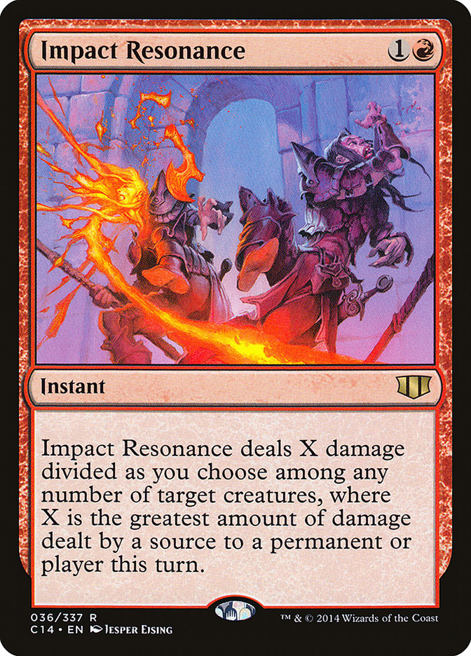 Impact Resonance [Commander 2014] MTG Single Magic: The Gathering | Red Claw Gaming