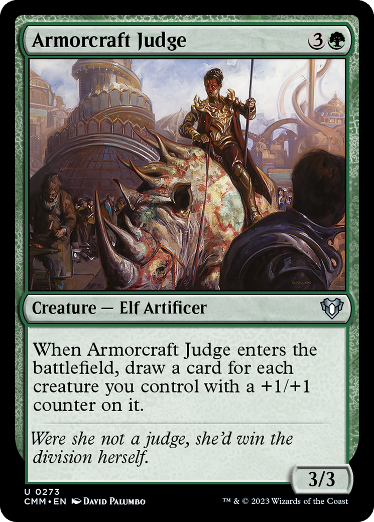 Armorcraft Judge [Commander Masters] MTG Single Magic: The Gathering | Red Claw Gaming