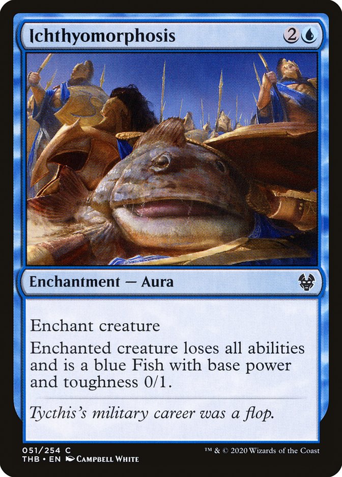 Ichthyomorphosis [Theros Beyond Death] MTG Single Magic: The Gathering | Red Claw Gaming
