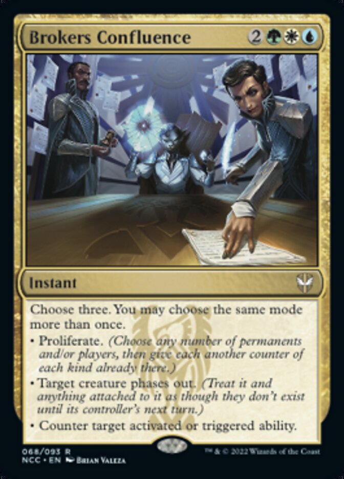 Brokers Confluence [Streets of New Capenna Commander] MTG Single Magic: The Gathering | Red Claw Gaming