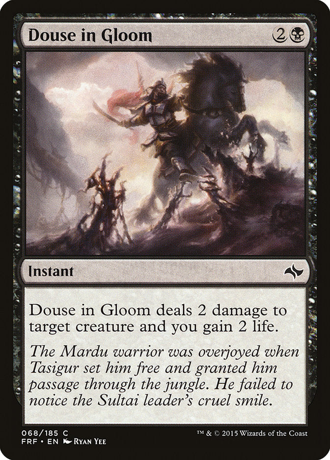 Douse in Gloom [Fate Reforged] MTG Single Magic: The Gathering | Red Claw Gaming