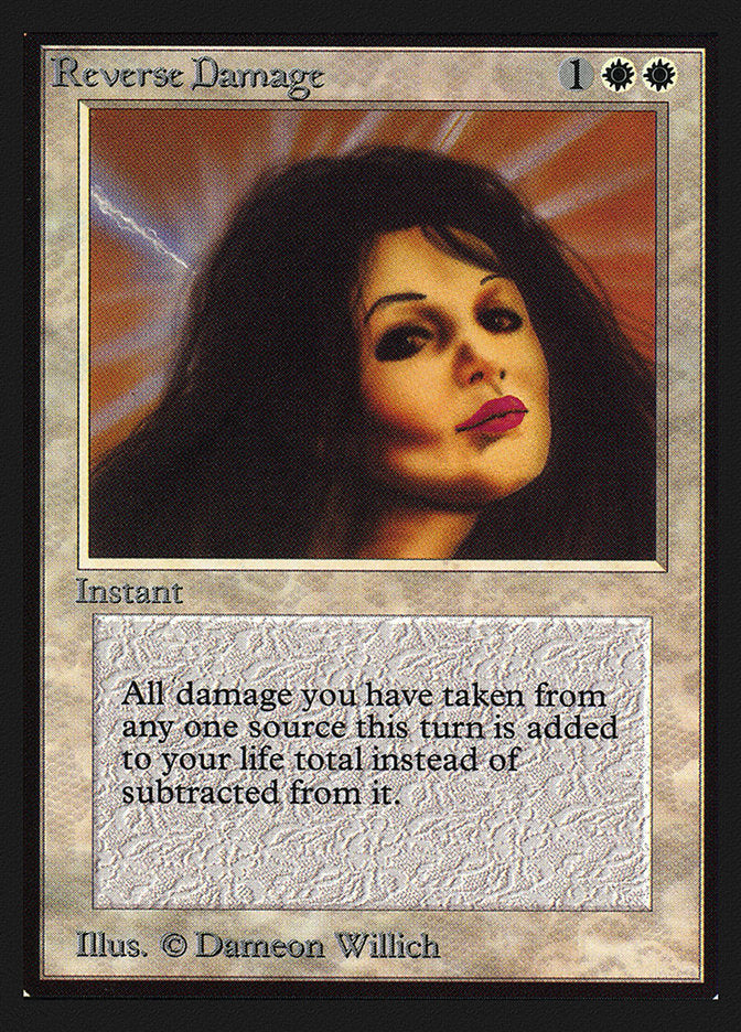 Reverse Damage [International Collectors' Edition] MTG Single Magic: The Gathering | Red Claw Gaming