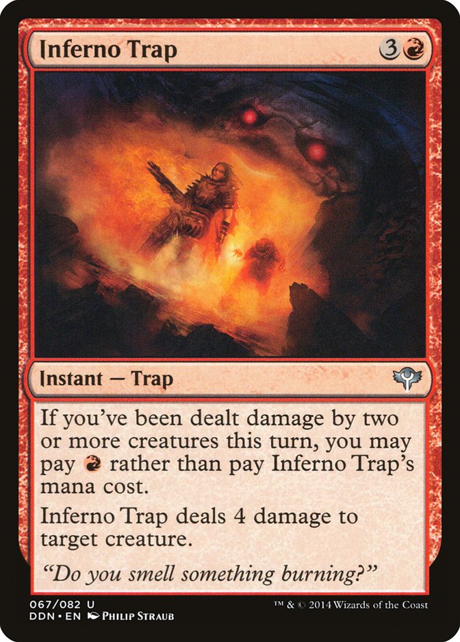 Inferno Trap [Duel Decks: Speed vs. Cunning] MTG Single Magic: The Gathering | Red Claw Gaming