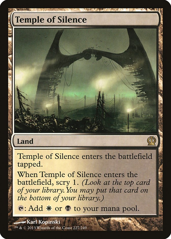 Temple of Silence [Theros] MTG Single Magic: The Gathering | Red Claw Gaming