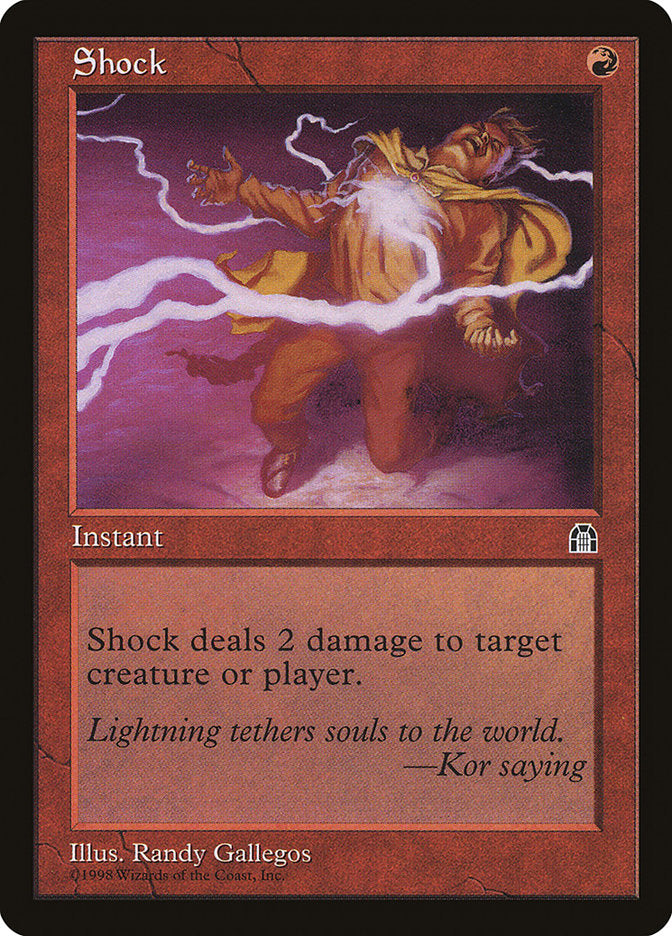 Shock [Stronghold] MTG Single Magic: The Gathering | Red Claw Gaming
