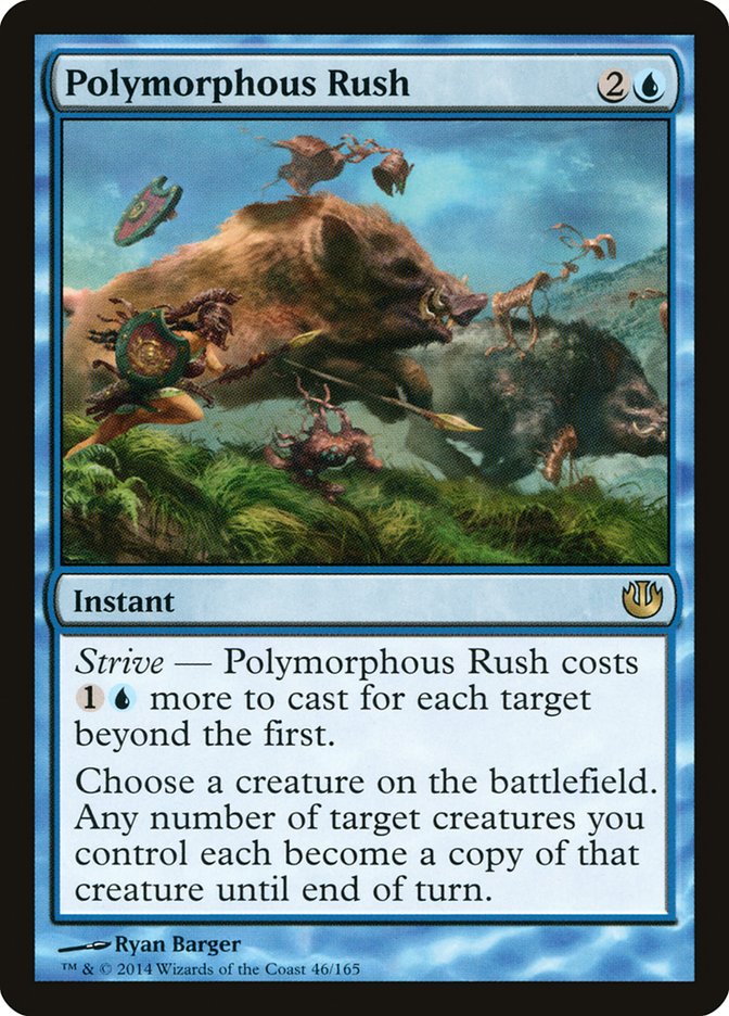 Polymorphous Rush [Journey into Nyx] MTG Single Magic: The Gathering | Red Claw Gaming