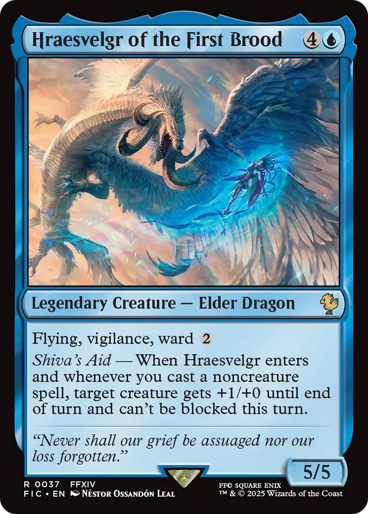 Hraesvelgr of the First Brood [FINAL FANTASY Commander] MTG Single Magic: The Gathering | Red Claw Gaming