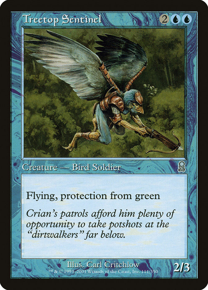 Treetop Sentinel [Odyssey] MTG Single Magic: The Gathering | Red Claw Gaming