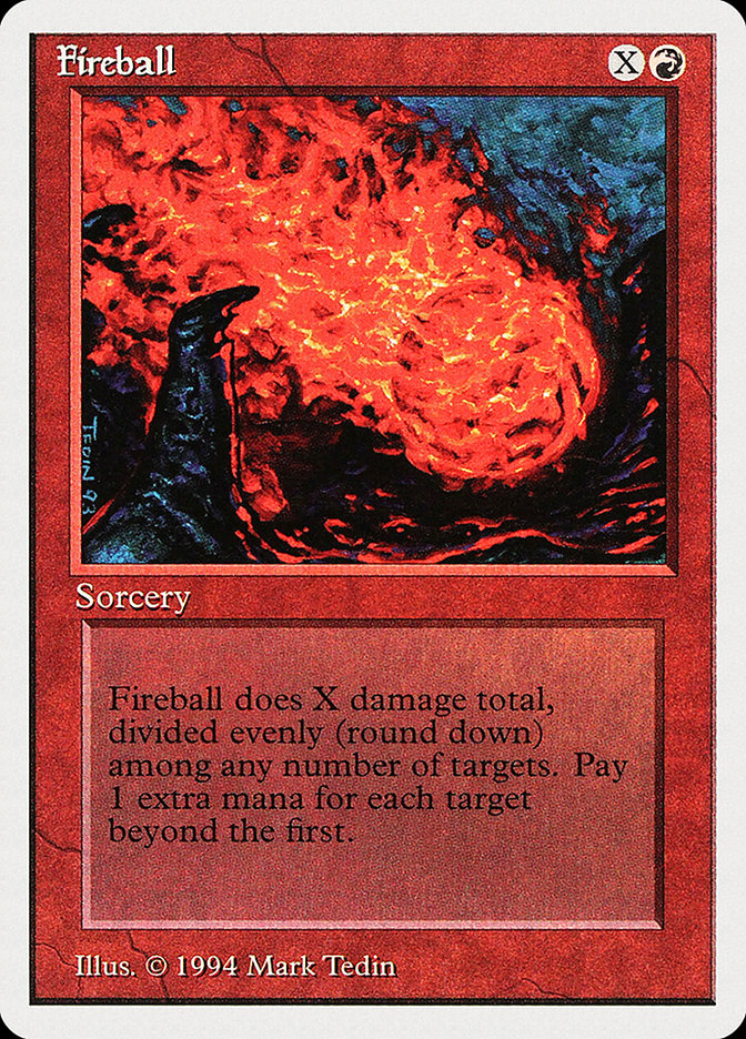 Fireball [Summer Magic / Edgar] MTG Single Magic: The Gathering | Red Claw Gaming