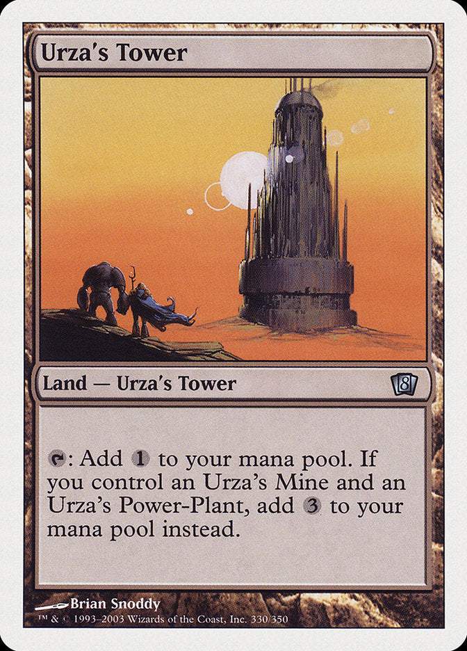 Urza's Tower [Eighth Edition] MTG Single Magic: The Gathering | Red Claw Gaming