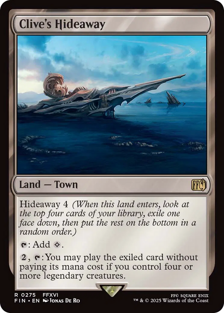Clive's Hideaway [FINAL FANTASY] MTG Single Magic: The Gathering | Red Claw Gaming