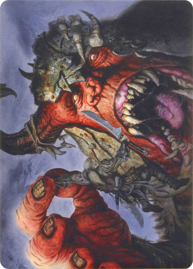 Ravenous Giant // Ravenous Giant [Modern Horizons Art Series] MTG Single Magic: The Gathering | Red Claw Gaming
