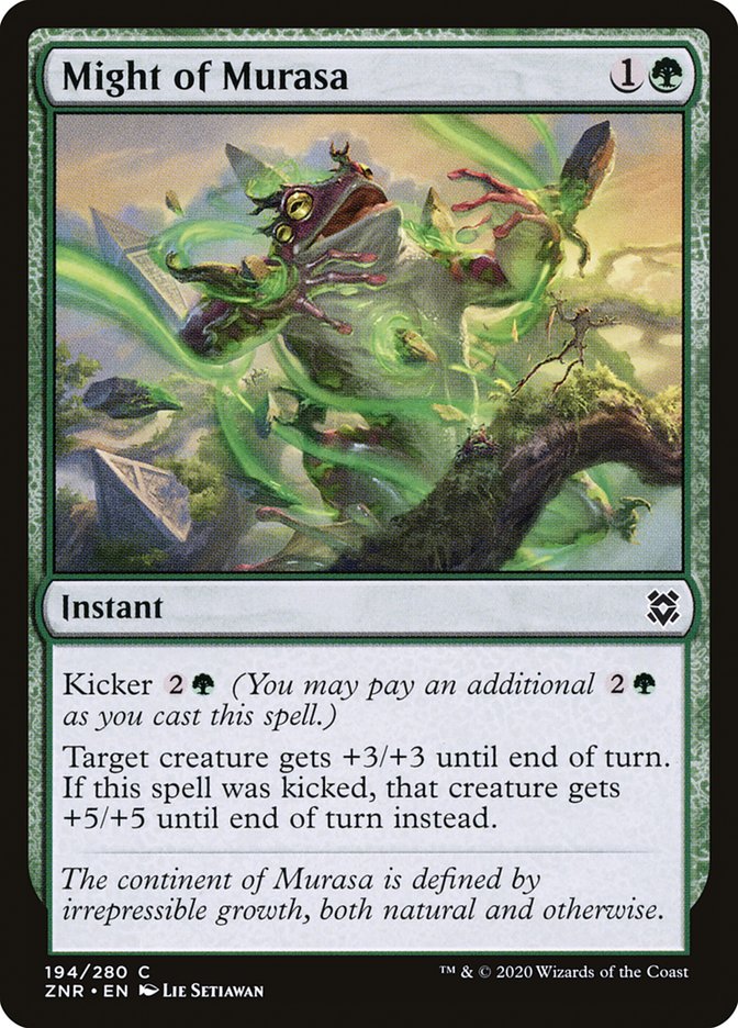 Might of Murasa [Zendikar Rising] MTG Single Magic: The Gathering | Red Claw Gaming