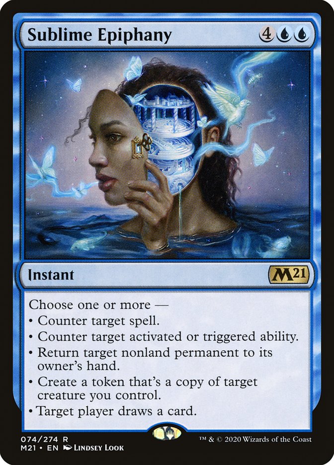 Sublime Epiphany [Core Set 2021] MTG Single Magic: The Gathering | Red Claw Gaming