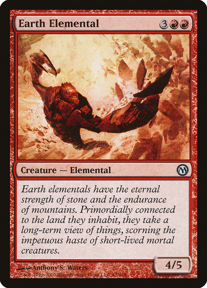 Earth Elemental [Duels of the Planeswalkers] MTG Single Magic: The Gathering | Red Claw Gaming