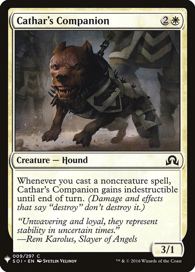 Cathar's Companion [Mystery Booster] MTG Single Magic: The Gathering | Red Claw Gaming