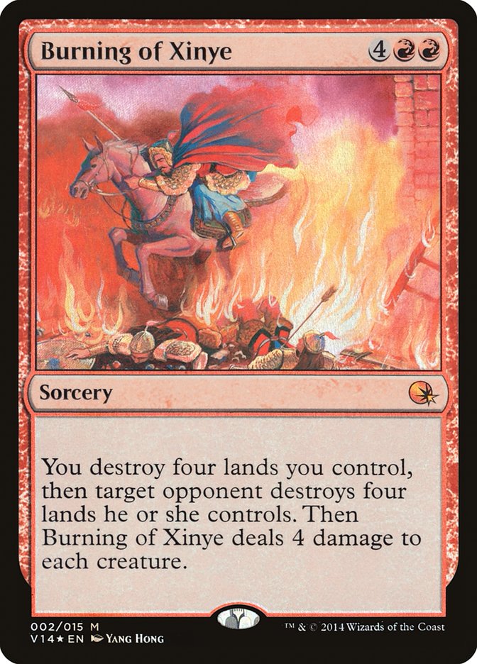 Burning of Xinye [From the Vault: Annihilation] MTG Single Magic: The Gathering | Red Claw Gaming