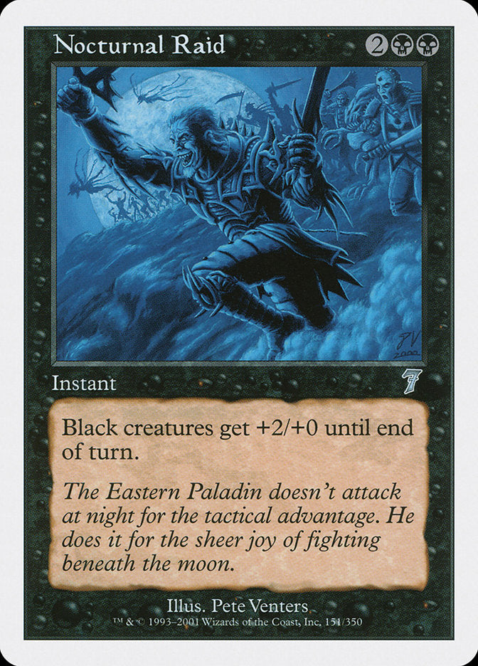 Nocturnal Raid [Seventh Edition] MTG Single Magic: The Gathering | Red Claw Gaming