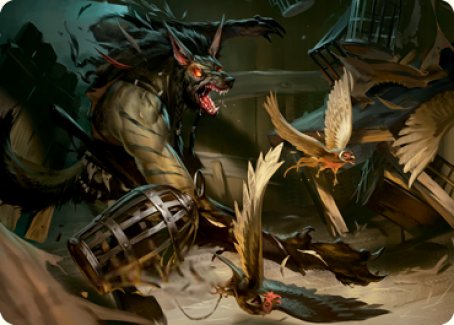 Wing Shredder Art Card [Innistrad: Midnight Hunt Art Series] MTG Single Magic: The Gathering | Red Claw Gaming