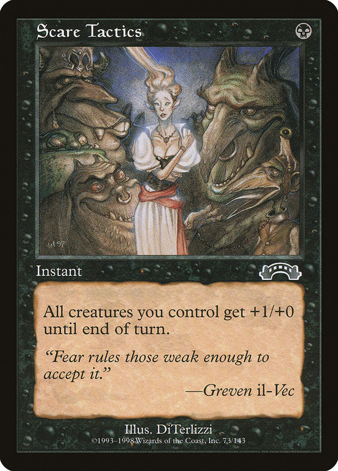 Scare Tactics [Exodus] MTG Single Magic: The Gathering | Red Claw Gaming