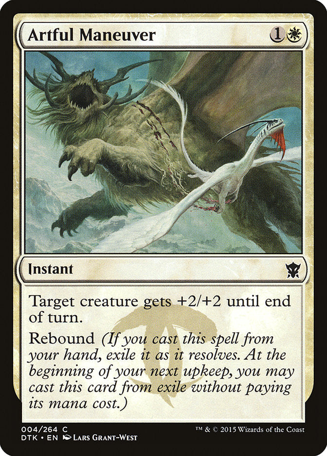 Artful Maneuver [Dragons of Tarkir] MTG Single Magic: The Gathering | Red Claw Gaming