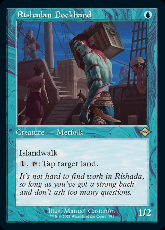 Rishadan Dockhand (Retro) [Modern Horizons 2] MTG Single Magic: The Gathering | Red Claw Gaming