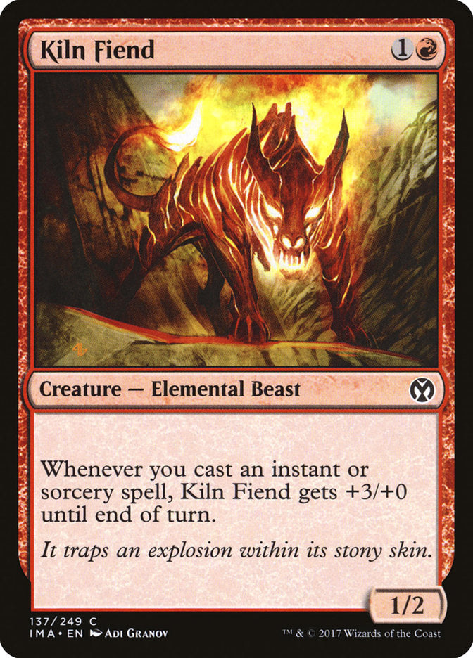 Kiln Fiend [Iconic Masters] MTG Single Magic: The Gathering | Red Claw Gaming
