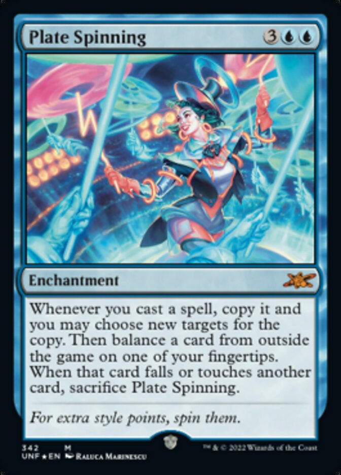 Plate Spinning (Galaxy Foil) [Unfinity] MTG Single Magic: The Gathering    | Red Claw Gaming