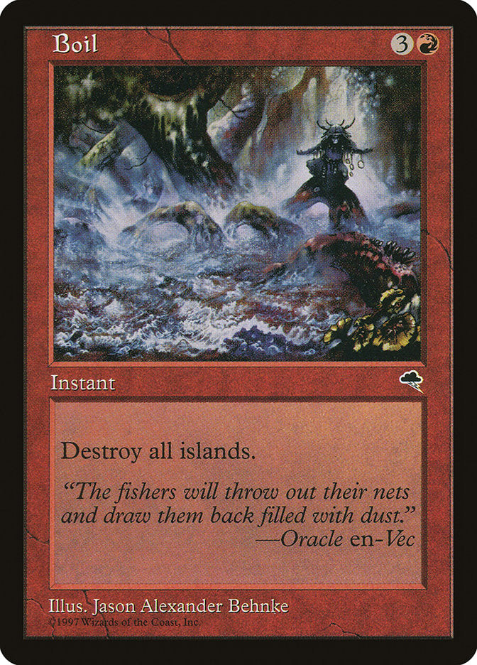 Boil [Tempest] MTG Single Magic: The Gathering | Red Claw Gaming