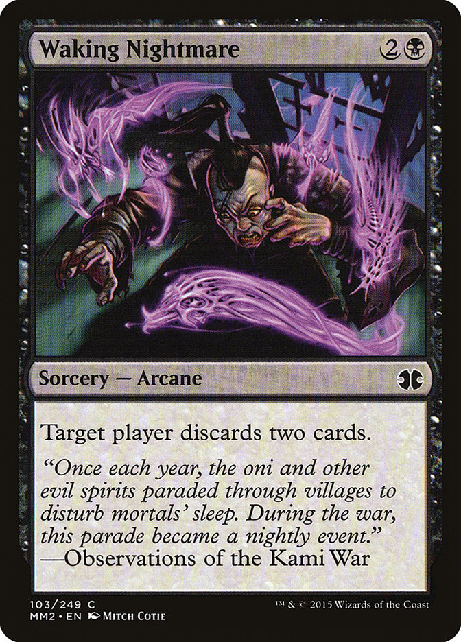 Waking Nightmare [Modern Masters 2015] MTG Single Magic: The Gathering | Red Claw Gaming