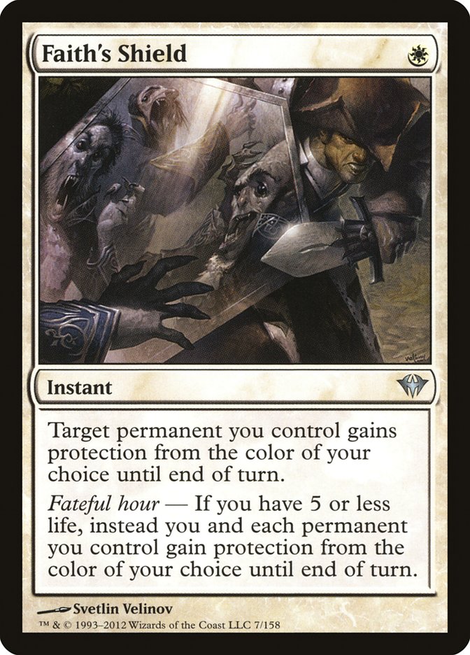 Faith's Shield [Dark Ascension] MTG Single Magic: The Gathering | Red Claw Gaming