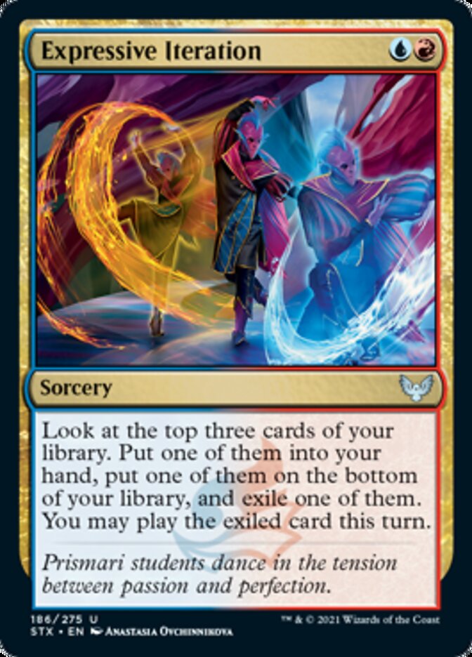 Expressive Iteration [Strixhaven: School of Mages] MTG Single Magic: The Gathering | Red Claw Gaming