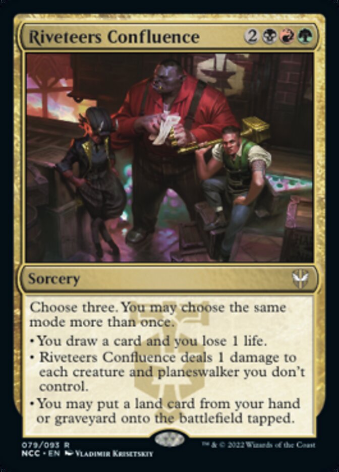 Riveteers Confluence [Streets of New Capenna Commander] MTG Single Magic: The Gathering | Red Claw Gaming