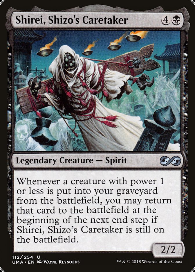 Shirei, Shizo's Caretaker [Ultimate Masters] MTG Single Magic: The Gathering | Red Claw Gaming