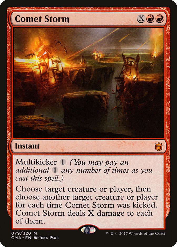 Comet Storm [Commander Anthology] MTG Single Magic: The Gathering | Red Claw Gaming