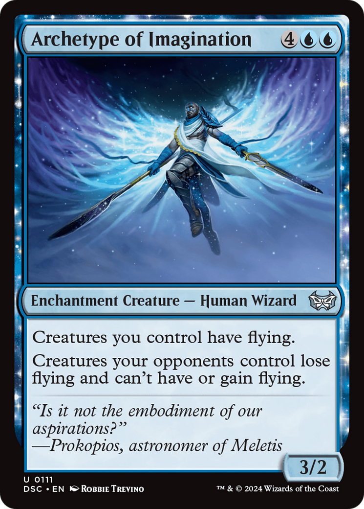 Archetype of Imagination [Duskmourn: House of Horror Commander] MTG Single Magic: The Gathering | Red Claw Gaming